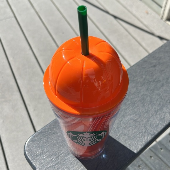 Starbucks Europe fall collection pumpkin spice latte pumpkin dome tumbler - Picture 2 of 3